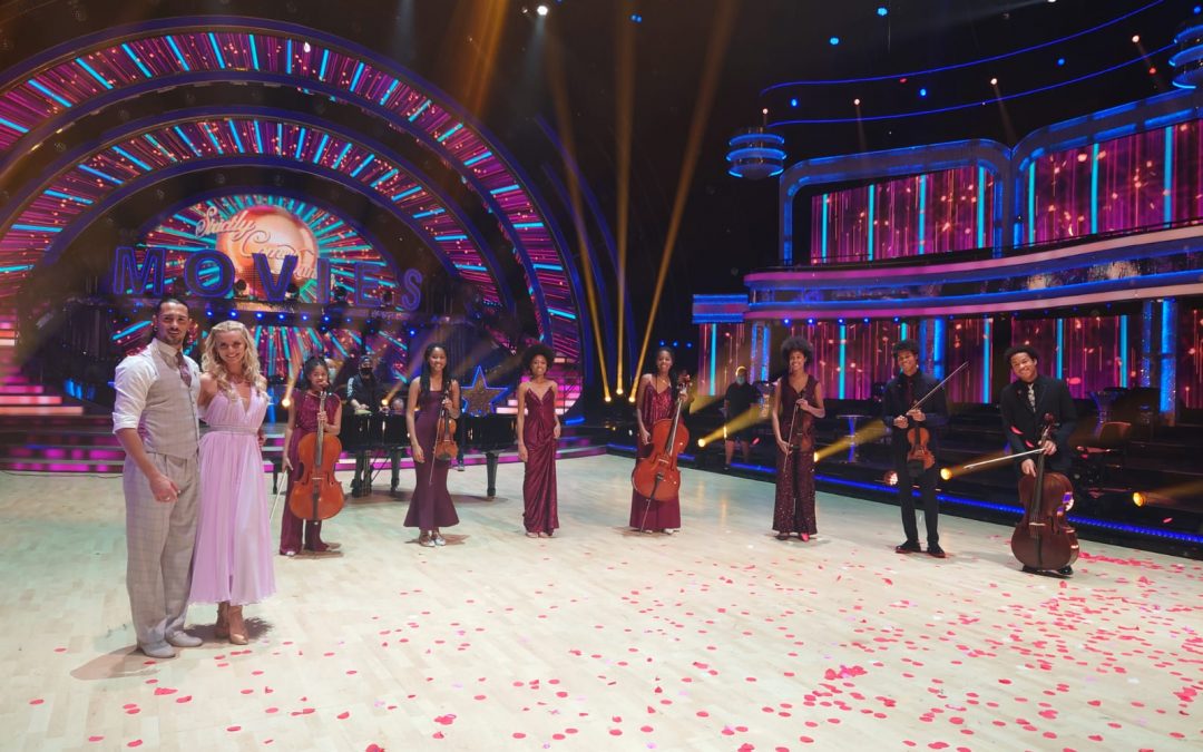 The family play on BBC’s Strictly Come Dancing Remembrance Sunday show