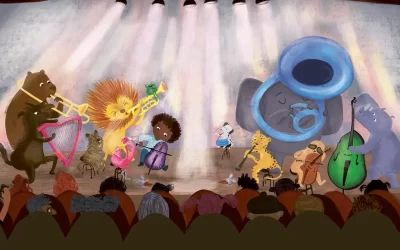 “Little Sheku and the Animal Orchestra” Picture Book is Out now on Puffin